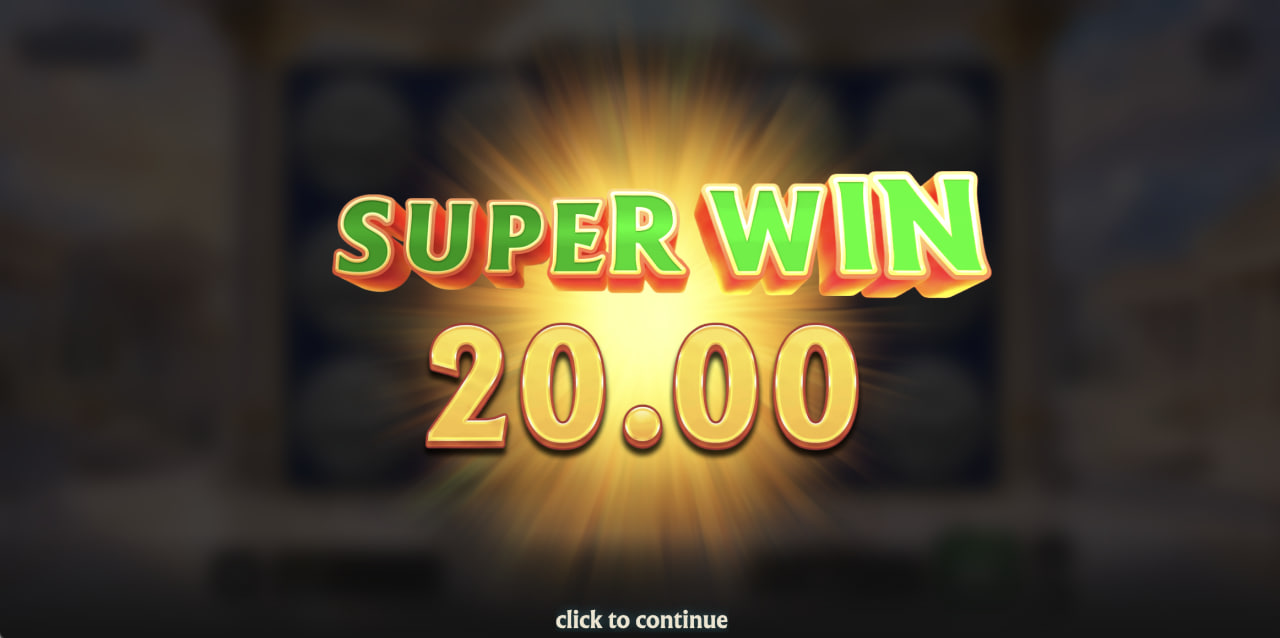 Komunikat Super Win w Zeus Flip na tle kolumn greckiej świątyni